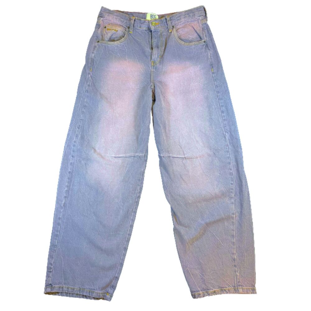 BDG Women's Barrel Jeans Purple Wash Denim 33W